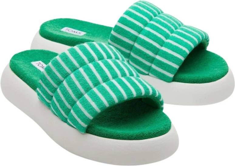 TOMS Alpargata Mallow slippers groen 10019721 Groen Dames