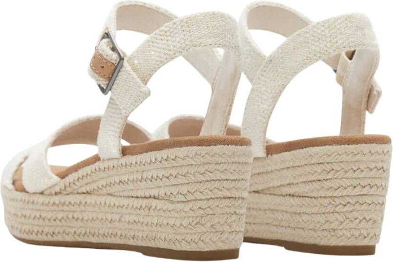 TOMS Audrey sleehakken creme Beige Dames