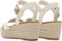 TOMS Audrey naturel | linnen sleehak sandalen Beige Textiel Sandalen met hak Dames - Thumbnail 10