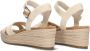 TOMS Audrey naturel | linnen sleehak sandalen Beige Textiel Sandalen met hak Dames - Thumbnail 13