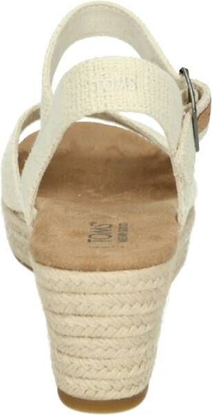 Toms Beige Sportieve Sandalen Audrey