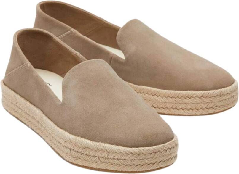 TOMS Carolina loafers taupe Beige Dames