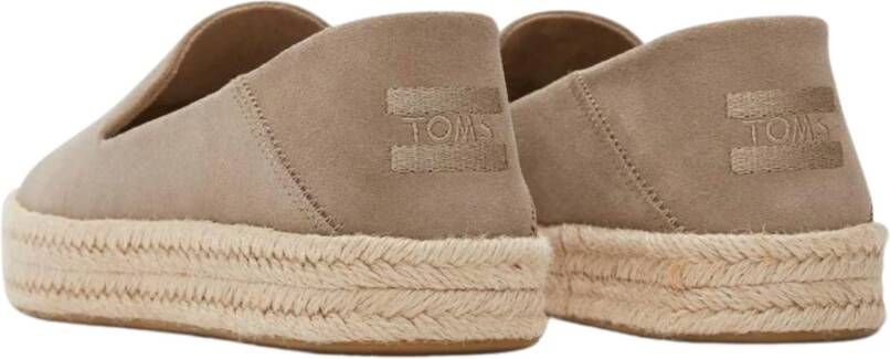 TOMS Carolina loafers taupe Beige Dames