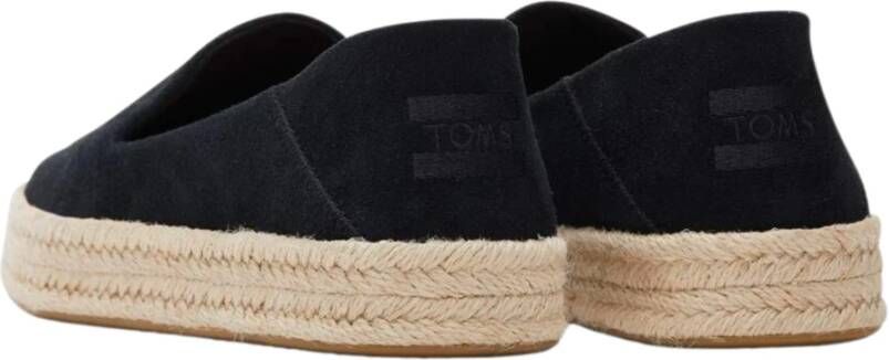 TOMS Carolina Zwarte Loafers Black Dames