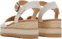TOMS Sandalen Dames Diana Maat: 41 Materiaal: Canvas Kleur: Beige - Thumbnail 9
