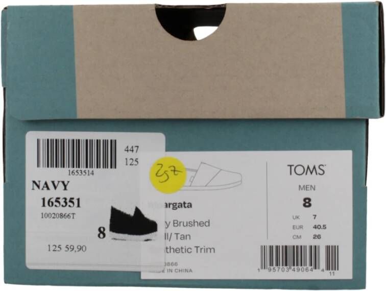 Toms Klassieke Espadrilles voor Mannen en Vrouwen