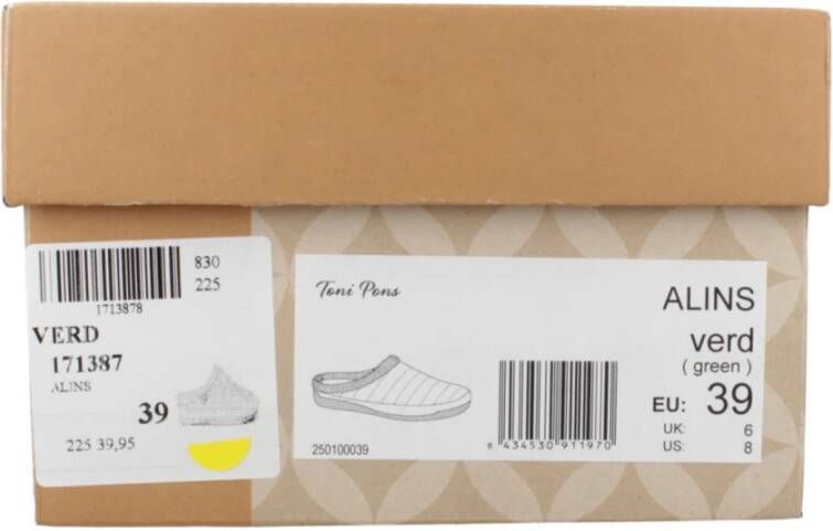 Toni Pons Comfortabele huisslippers