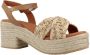 Toni Pons Elegante High Heel Sandalen Beige Dames - Thumbnail 7