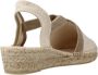 Toni Pons Verdi-V Sandalen Touwzool Gebroken wit - Thumbnail 13