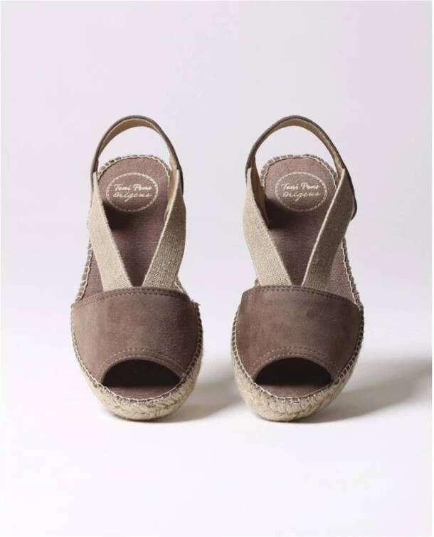 Toni Pons Flat Sandals Beige Dames
