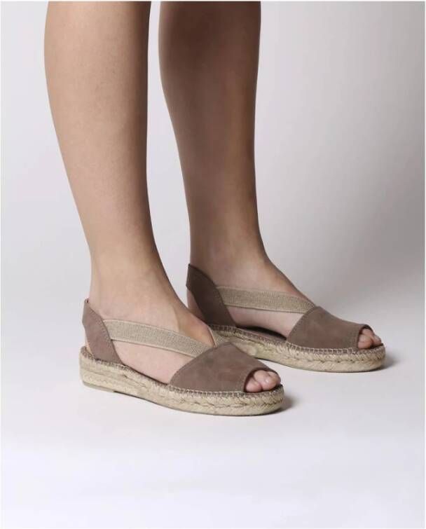 Toni Pons Flat Sandals Beige Dames