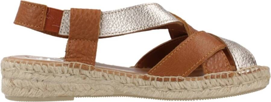 Toni Pons Flat Sandals Brown Dames