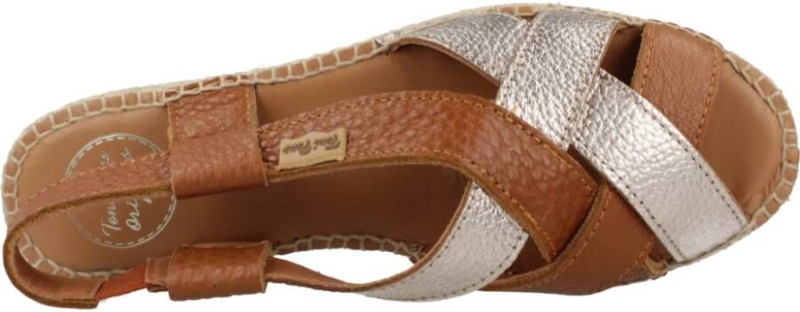 Toni Pons Flat Sandals Brown Dames