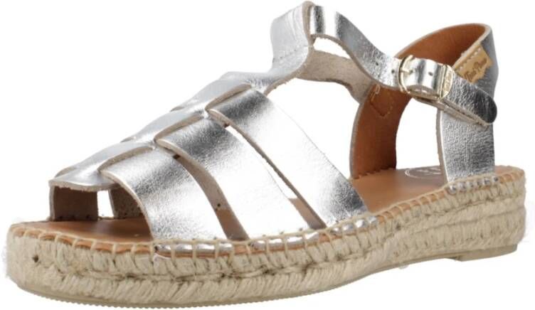 Toni Pons Flat Sandals Gray Dames