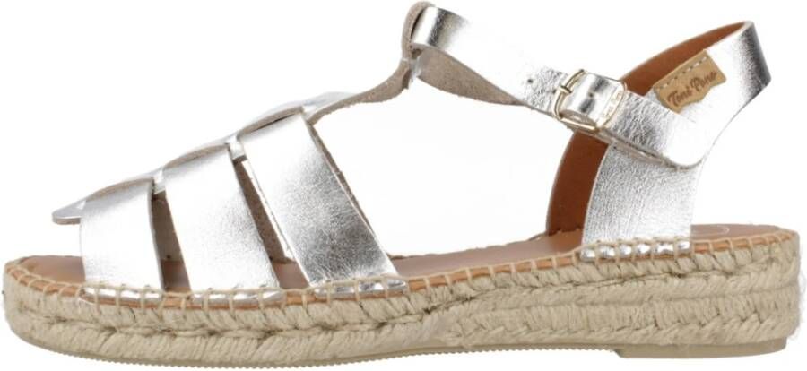 Toni Pons Flat Sandals Gray Dames