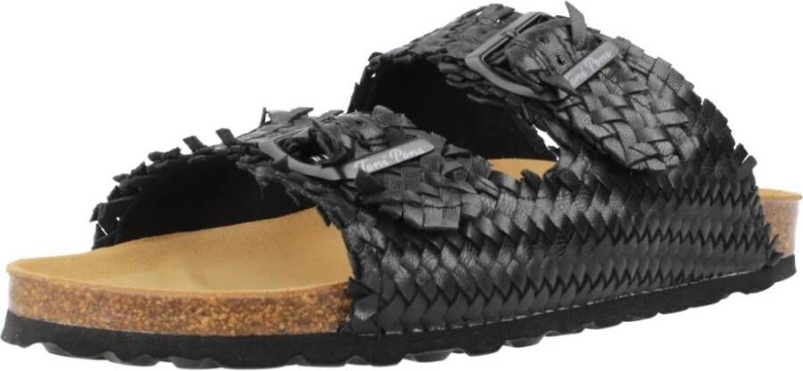 Toni Pons Guam Sliders Black Dames
