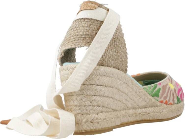 Toni Pons Klassieke sleehakken met Castell Alpargata-stijl Multicolor Dames