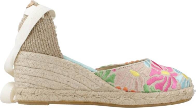 Toni Pons Klassieke sleehakken met Castell Alpargata-stijl Multicolor Dames
