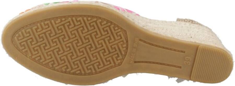 Toni Pons Klassieke sleehakken met Castell Alpargata-stijl Multicolor Dames