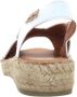 Toni Pons Elda-P Dames Espadrilles Blanc Wit Leer ELDAPblanc - Thumbnail 15