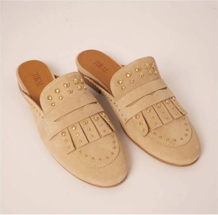 Toral Camille slippers zand Beige Dames