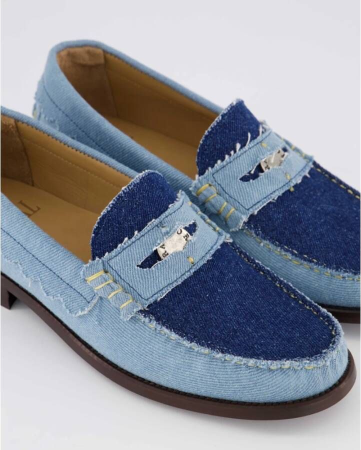 Toral Coin Loafer Blue Dames