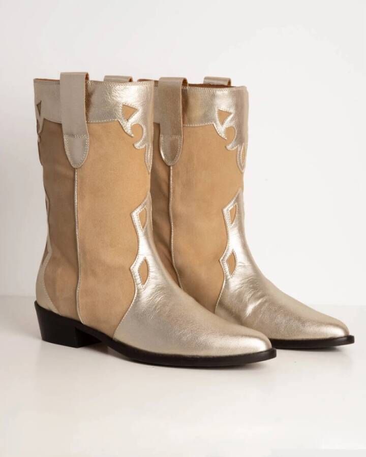 Toral Cowboy laarzen 12765 Beige Dames