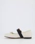TORAL Ballerina Dames Astrid Maat: 38 Materiaal: Leer Kleur: Wit - Thumbnail 7