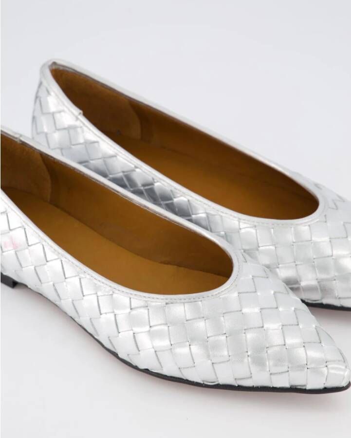 Toral Dames Magda Loafer Metallic Silver Gray Dames