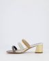 Toral Mila muiltje van leer met strass - Thumbnail 4