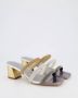 Toral Mila muiltje van leer met strass - Thumbnail 6