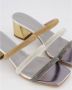 Toral Mila muiltje van leer met strass - Thumbnail 7