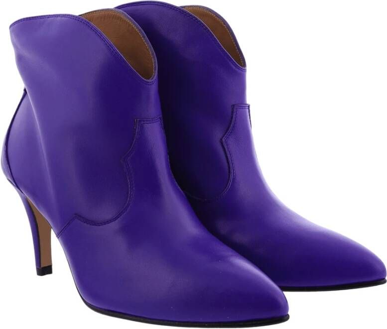 Toral Dames Selene Leer Paars Purple Dames