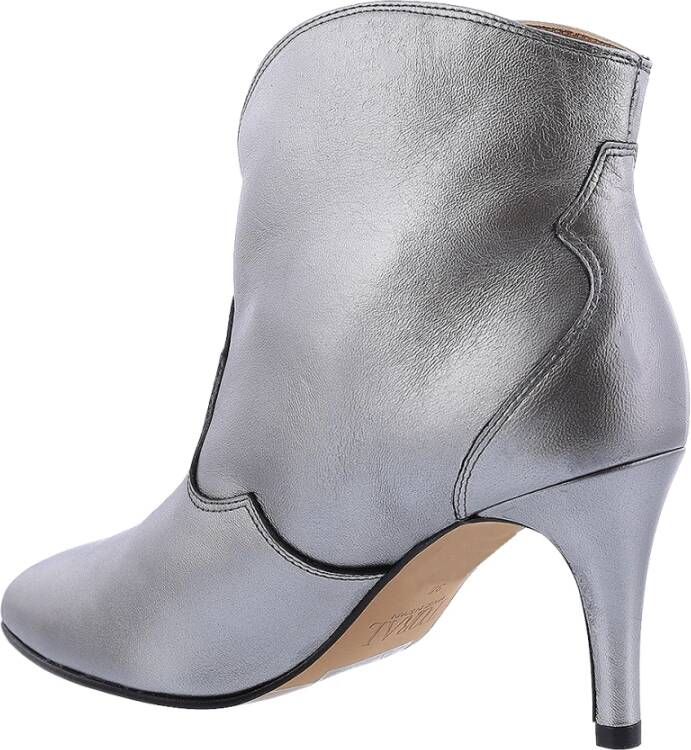 Toral Dames Selene Leer Zilver Gray Dames