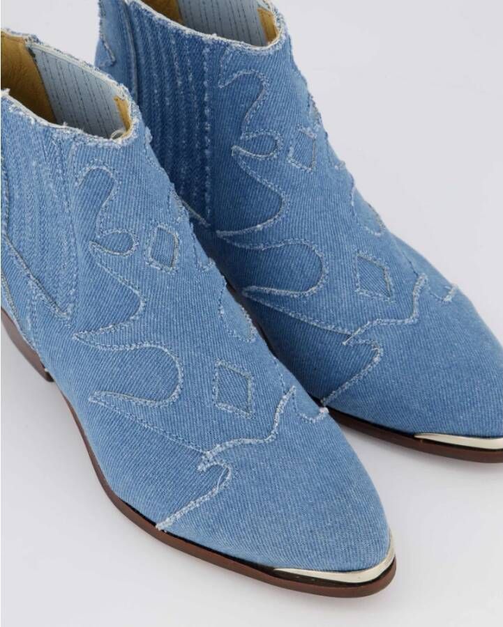 Toral Dames Sonia Boot Blauw Jeans Blue Dames