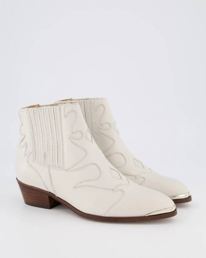 Toral Dames Sonia Boot Wit White Dames