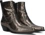 Toral Cowboylaarzen Dames Laarzen Damesschoenen Leer Krokodillenprint Blues met Lood - Thumbnail 8