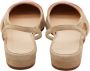 Toral Luisa Ballerina Sandalen Beige Dames - Thumbnail 3