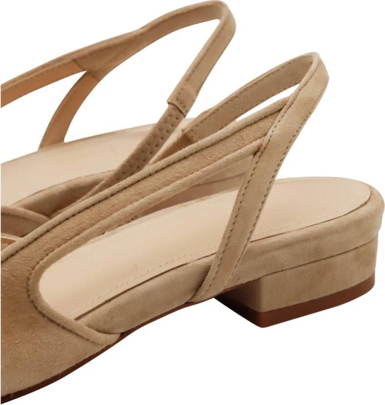 Toral Flat Sandals Beige Dames