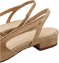 Toral Luisa Ballerina Sandalen Beige Dames - Thumbnail 5