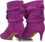 TORAL Enkellaarsjes Dames Nina Maat: 39 Materiaal: Suède Kleur: Roze - Thumbnail 4