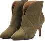 TORAL Enkellaarsjes Dames 12804 Sue Maat: 42 Materiaal: Suède Kleur: Groen - Thumbnail 2