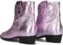 TORAL Enkellaarsjes Dames Puja Maat: 36 Materiaal: Leer Kleur: Paars - Thumbnail 6
