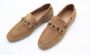 Toral Suzanna Loafers Cognac Suede Studs Brown Dames - Thumbnail 3
