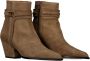 Toral Boots & laarzen Enkellaarzen Taupe Tl-cossima in taupe - Thumbnail 5
