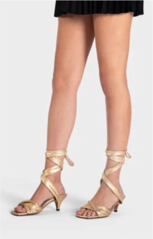 Toral TL-Sara Kitten Heels Goud Yellow Dames