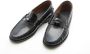 Toral Vintage Zwarte Penny Loafer Black Dames - Thumbnail 3