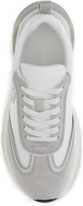 Tory Burch Amandelvormige Suède Sneakers met Logo Detail