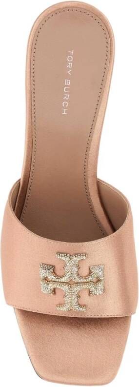 TORY BURCH Antiek Roze Satijnen Eleanor Sabot Pink Dames