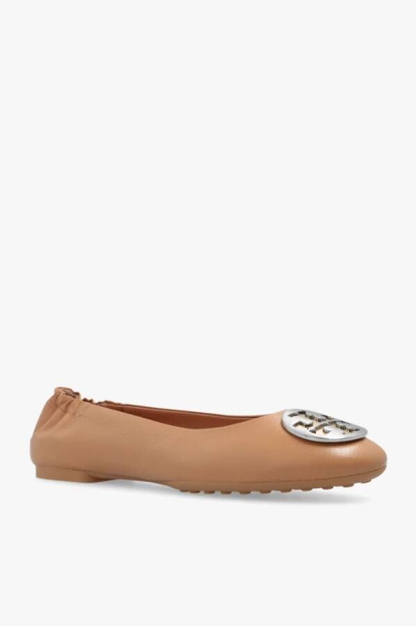TORY BURCH Ballerina`s Beige Dames